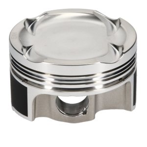Mitsubishi Evolution Piston Kit - JE Pistons - MITSU 4G63 EVO KIT, 22mm Pin, 3.366 in. Bore, 8.50:1, Inverted Dome/Dish, 2618 Aluminum - `01-`07